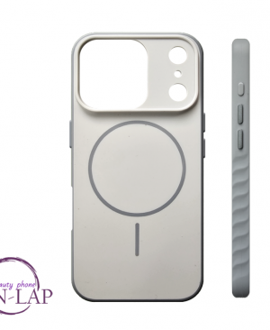 Futrola MAGSAFE SUPREME / Iphone 17 Pro / belo-siva
