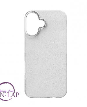 Futrola CIRKON GLITTER / Iphone 17 / bela